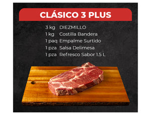 Paquete Parrillero Clásico 3 Plus