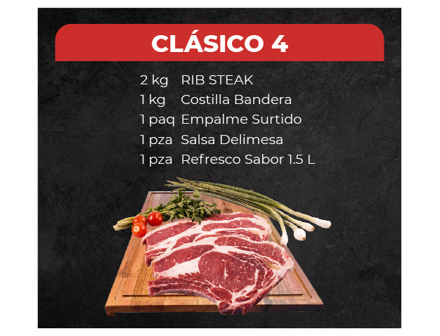 Paquete Parrillero Clásico 4
