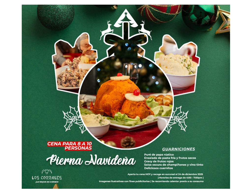 Pierna Navideña🌲 8 a 10 personas