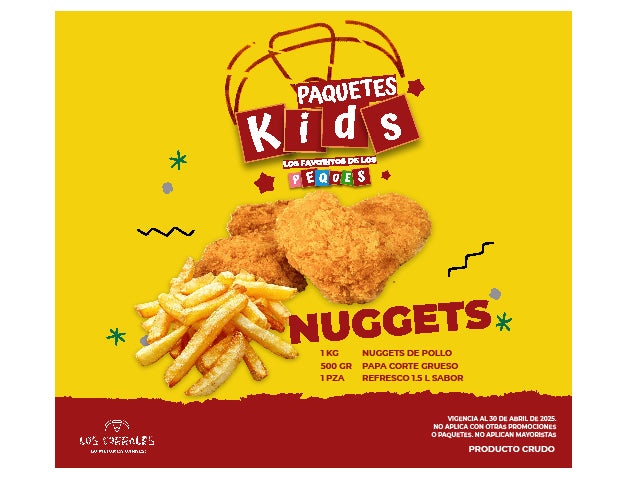 Paquete Nuggets Kids